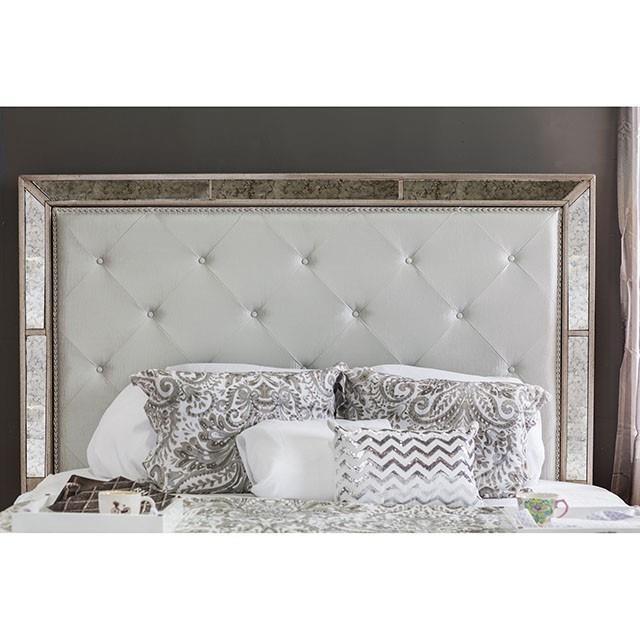 Large Picture of Furniture of America Loraine CM7195CK California King Bed