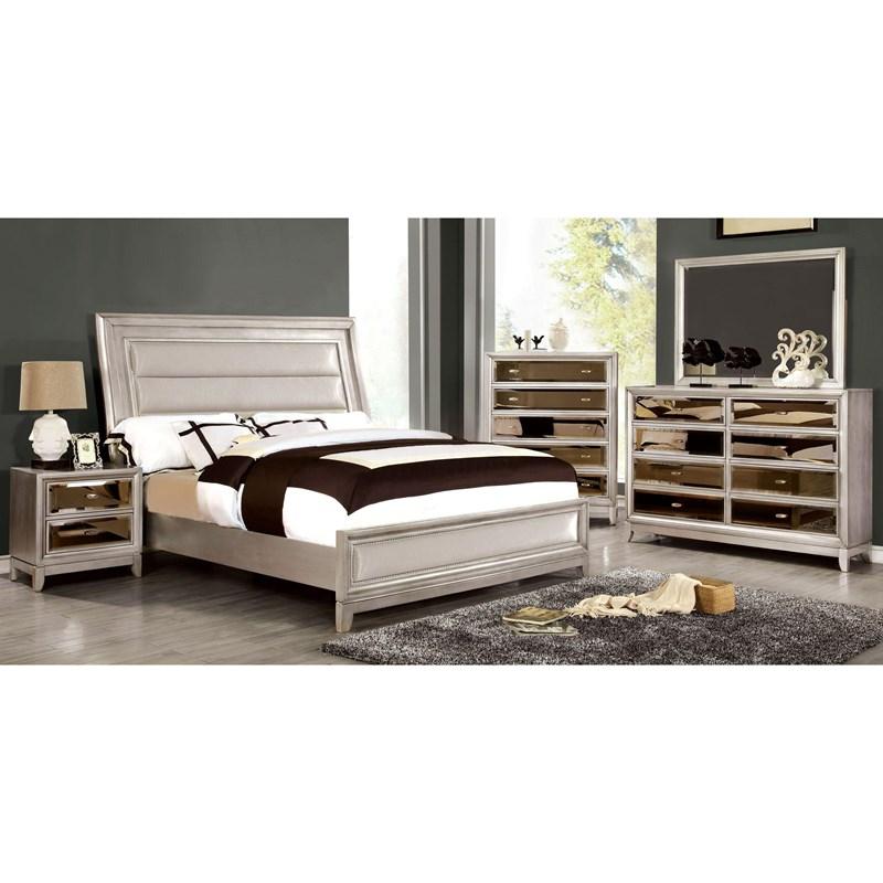 Large Picture of Furniture of America Golva CM7295SV-D Dresser