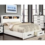 Furniture of America Rutger CM7298EK-BED King Panel Bed