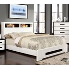 Furniture of America Rutger CM7297EK-BED King Bookcase Bed