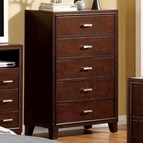 Furniture of America Gerico II CM7068C 5-Drawer Chest