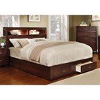 Furniture of America Gerico II CM7291CH-Q-BED Queen Storage Bed