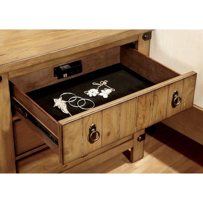 Large Picture of Furniture of America Pioneer CM7449N Night Stand