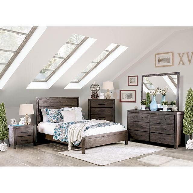 Large Picture of Furniture of America Rexburg CM7382EK King Bed