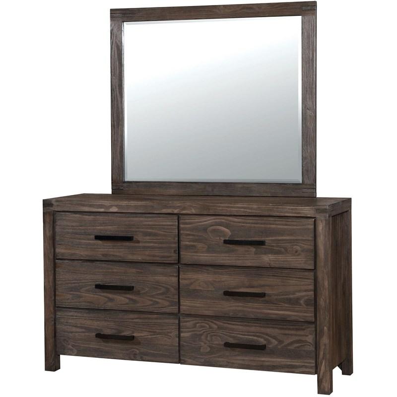 Large Picture of Furniture of America Rexburg CM7382M Mirror