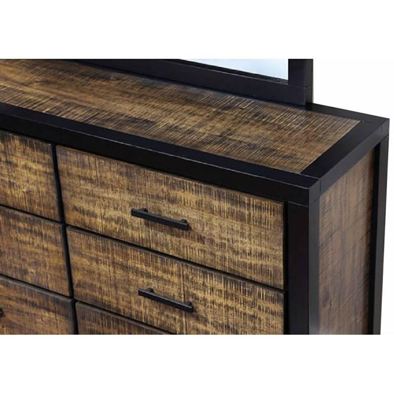 Large Picture of Furniture of America Hamberg CM7693D 6-Drawer Dresser