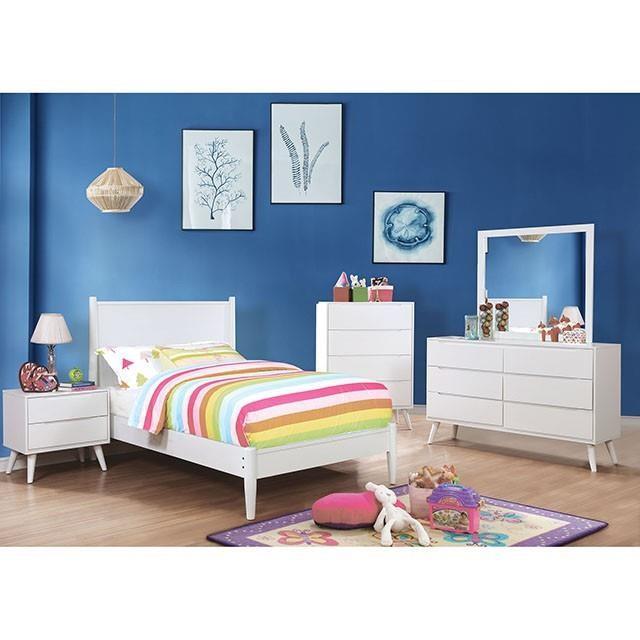 Large Picture of Furniture of America Lennart CM7386WH-C Chest