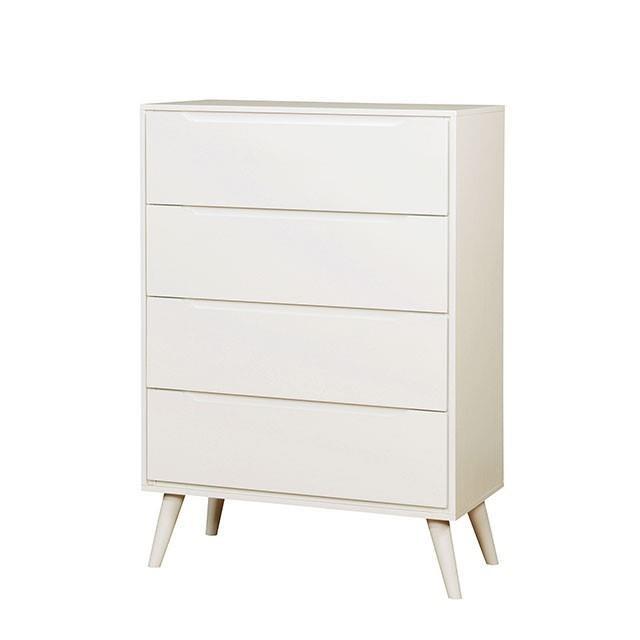 Large Picture of Furniture of America Lennart CM7386WH-C Chest