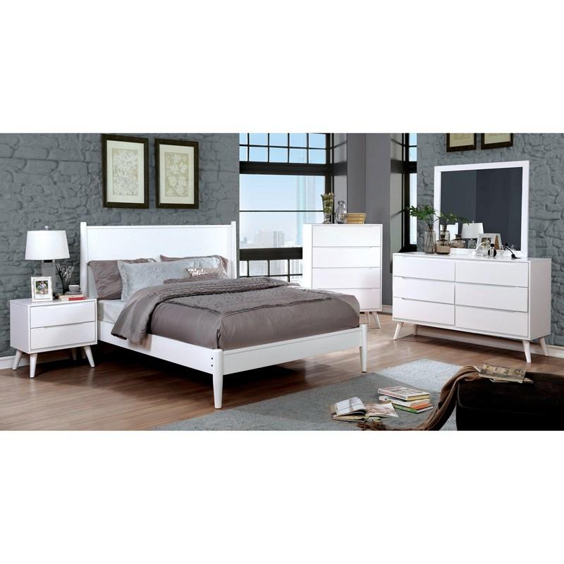 Large Picture of Furniture of America Lennart CM7386WH-N Night Stand