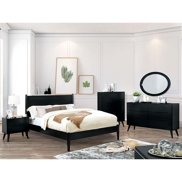 Large Picture of Furniture of America Lennart CM7386BK-N Night Stand