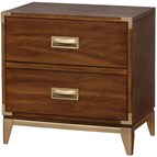 Furniture of America Tychus CM7559N 2-Drawer Nightstand