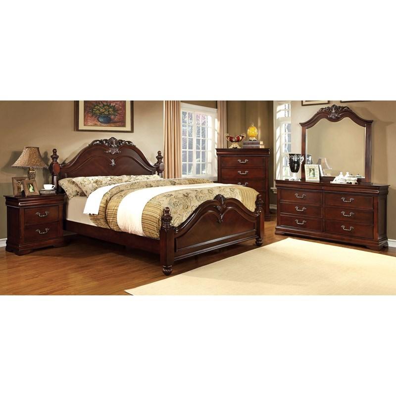 Large Picture of Furniture of America Mandura CM7260EK-BED