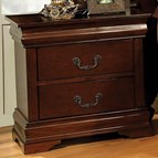 Furniture of America Velda II CM7952N 2-Drawer Nightstand