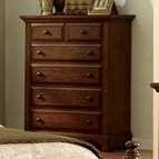 Furniture of America Palm Coast CM7888C 5-Drawer Chest