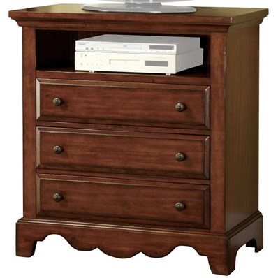 Furniture of America Palm Coast CM7888TV 3-Drawer Media Chest