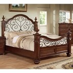 Furniture of America Landaluce CM7811Q-BED Queen Poster Bed