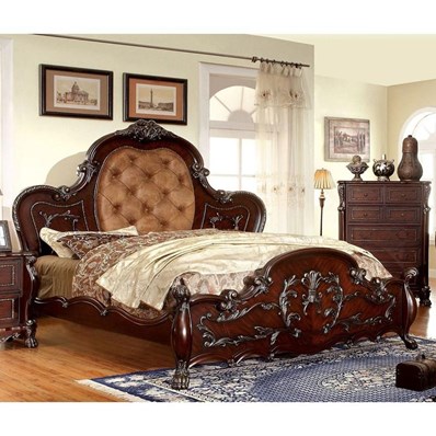 Furniture of America Castlewood CM7299EK-BED King Platform Bed