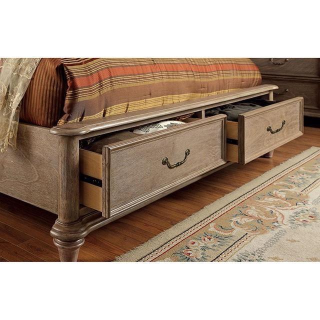 Large Picture of Furniture of America Belgrade CM7613EK King Bed