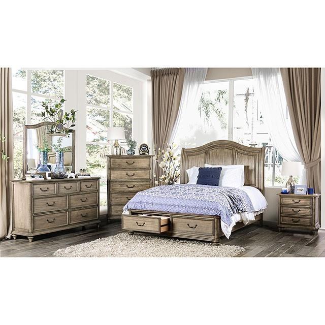 Large Picture of Furniture of America Belgrade CM7613Q Queen Bed