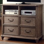 Furniture of America Belgrade I CM7611TV 4-Drawer Media Chest