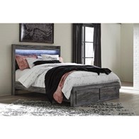 Signature Design by Ashley Baystorm B221B5 Queen Panel Bed with 2 Storage Drawers (Beds - Queen)