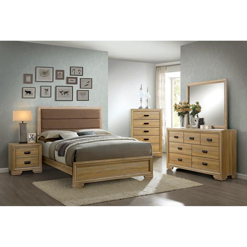 Large Picture of Furniture of America Renee CM7660M Dresser Mirror