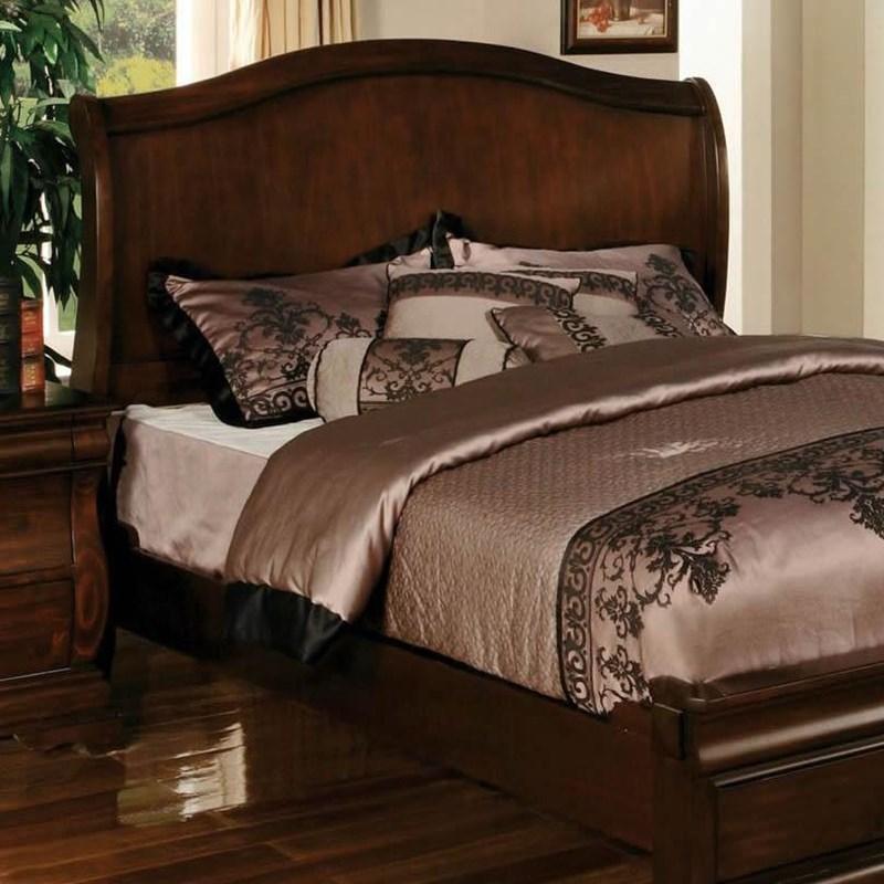 Large Picture of Furniture of America Brunswick CM7503CK-BED California King Panel Bed