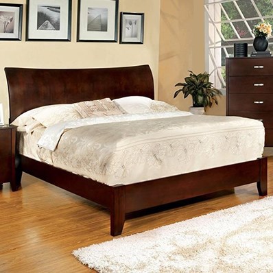 Furniture of America Midland CM7600EK-BED King Panel Bed