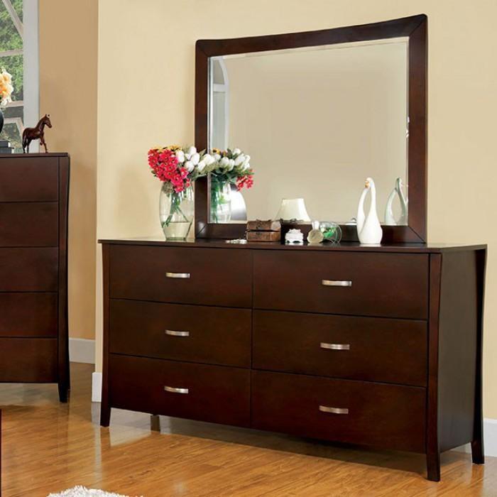 Large Picture of Furniture of America Midland CM7600M Dresser MIrror