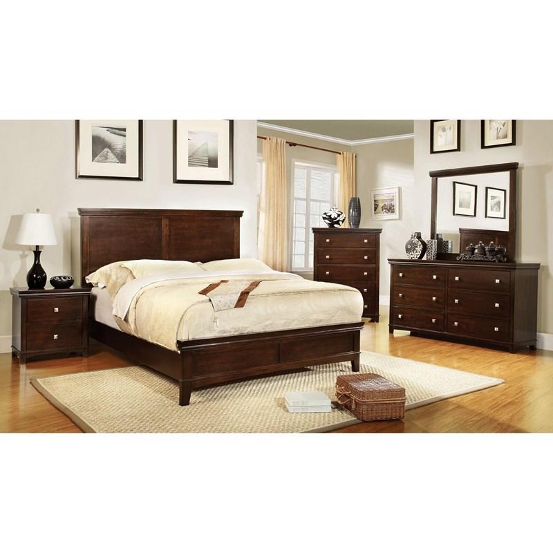 Large Picture of Furniture of America Spruce CM7113CH-F Full Bed