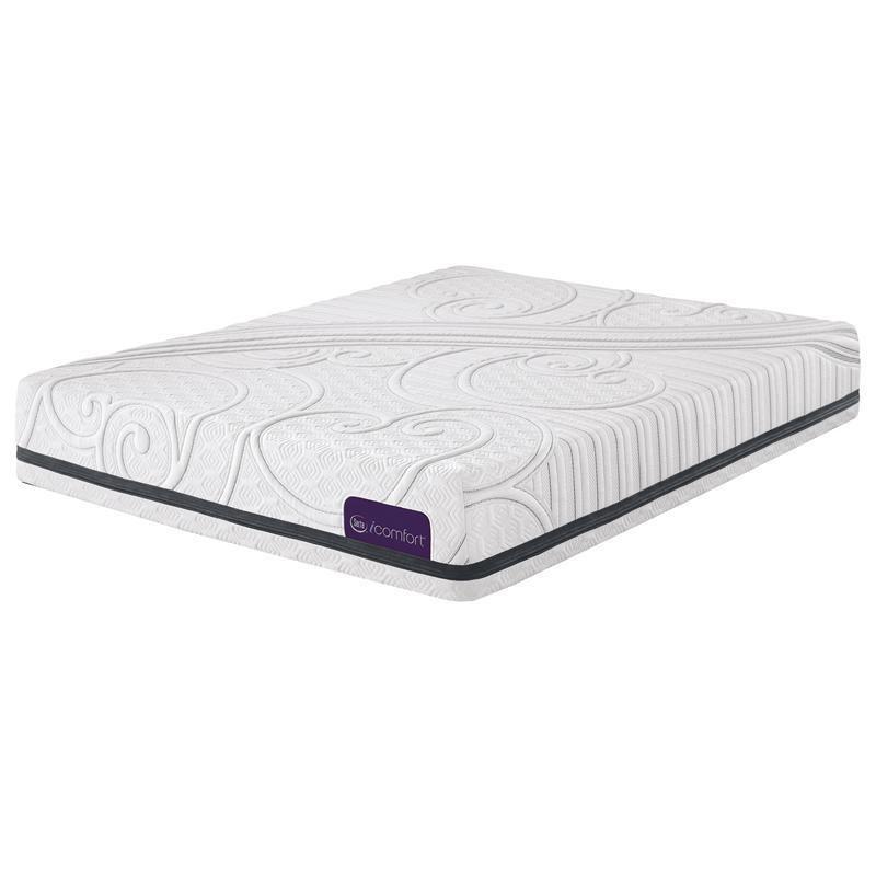 Large Picture of Serta Savant III Cushion Firm Mattress Set (Twin XL)
