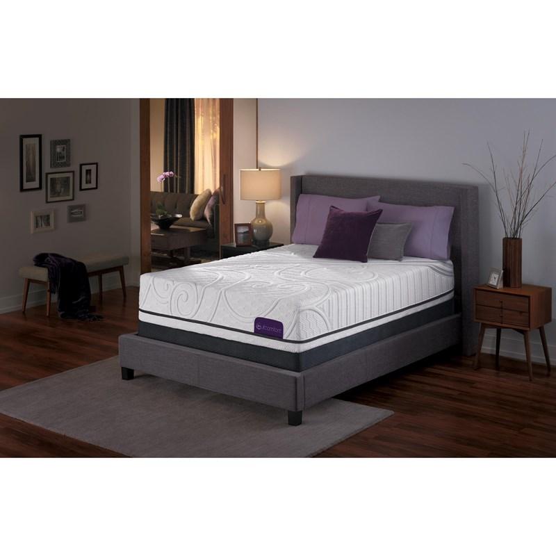 Large Picture of Serta Savant III Cushion Firm Mattress Set (Twin XL)
