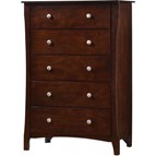Furniture of America Riggins CM7070C 5-Drawer Chest