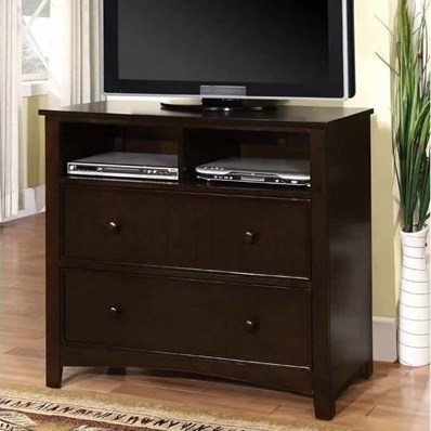 Furniture of America Corry CM7905EXP-TV 2-Drawer Media Chest