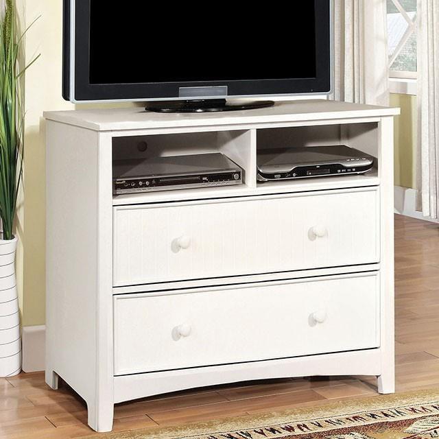 Large Picture of Furniture of America Omnus CM7905WH-TV Media Chest
