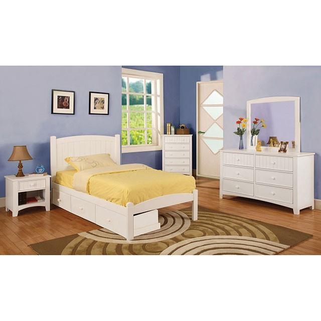 Large Picture of Furniture of America Omnus CM7905WH-TV Media Chest