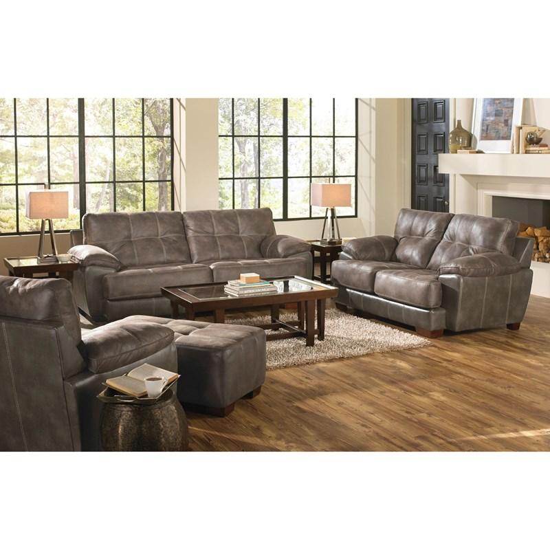 Large Picture of Jackson Furniture Drummond 4296-01 Chair 1/2 - Steel