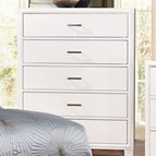 Furniture of America Enrico I CM7068WH-C 5-Drawer Chest