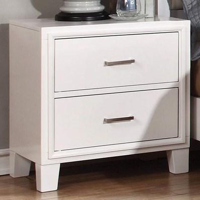 Furniture of America Enrico CM7068WH-N Night Stand