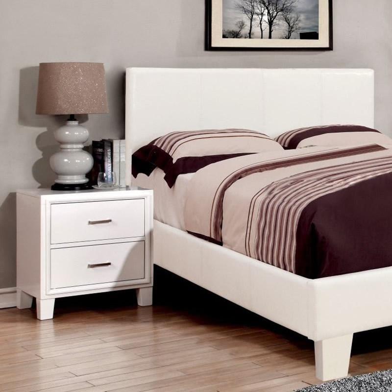 Large Picture of Furniture of America Enrico CM7068WH-N Night Stand