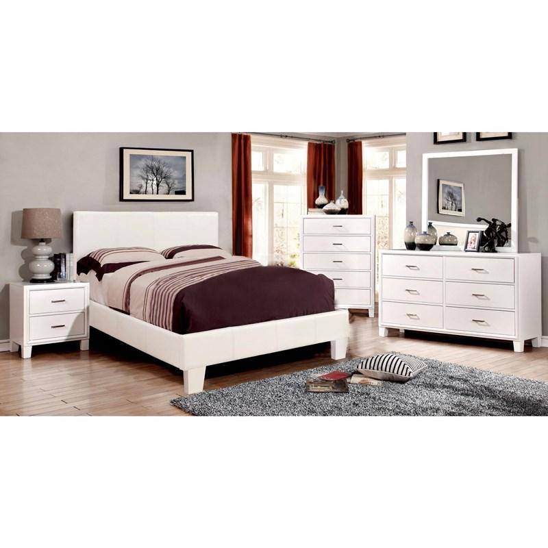 Large Picture of Furniture of America Enrico CM7068WH-N Night Stand