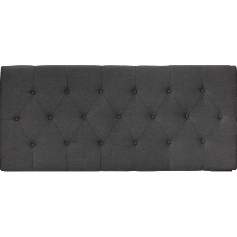 Large Picture of Furniture of America Leeroy CM7200LB-T-BED Twin Upholstered Panel Bed