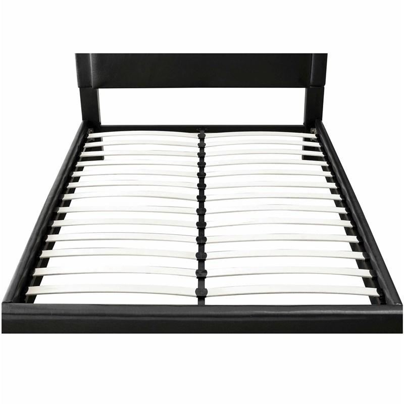 Large Picture of Furniture of America Erglow II CM7696Q-BED Queen Upholstered Panel Bed