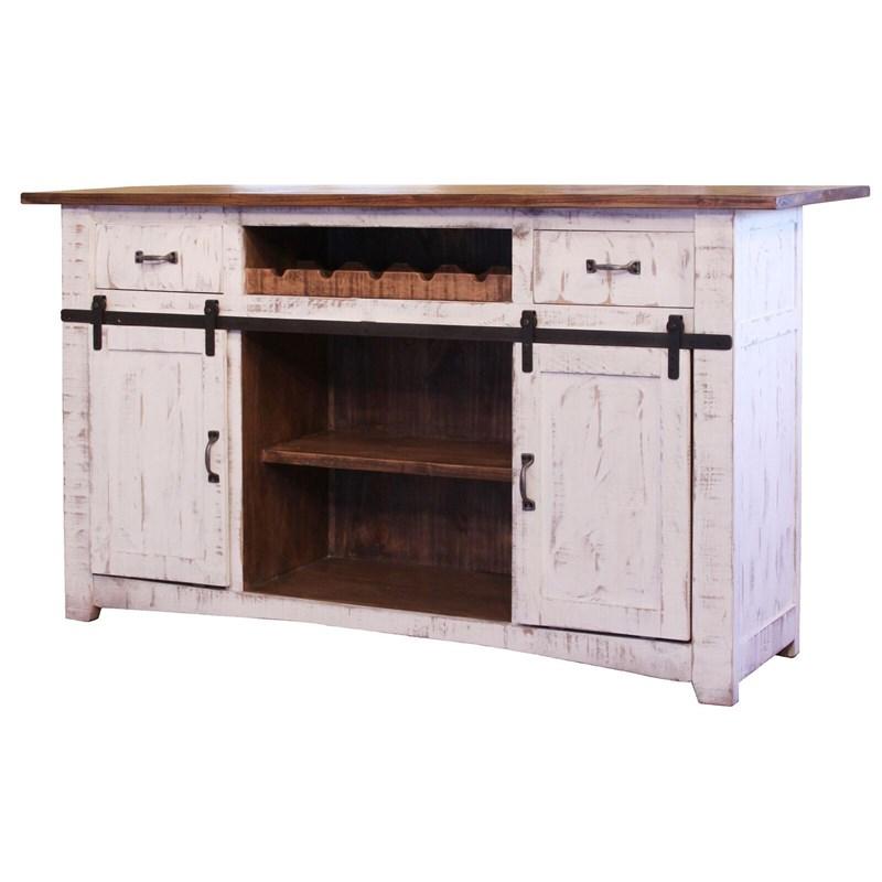 International Furniture Direct Pueblo White IFD360BAR Bar