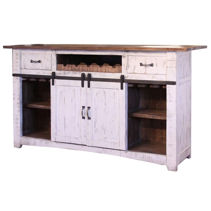Large Picture of International Furniture Direct Pueblo White IFD360BAR Bar