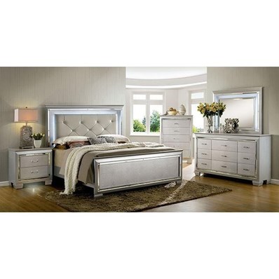 Furniture of America Bellanova CM7979SV-Q Queen Bed