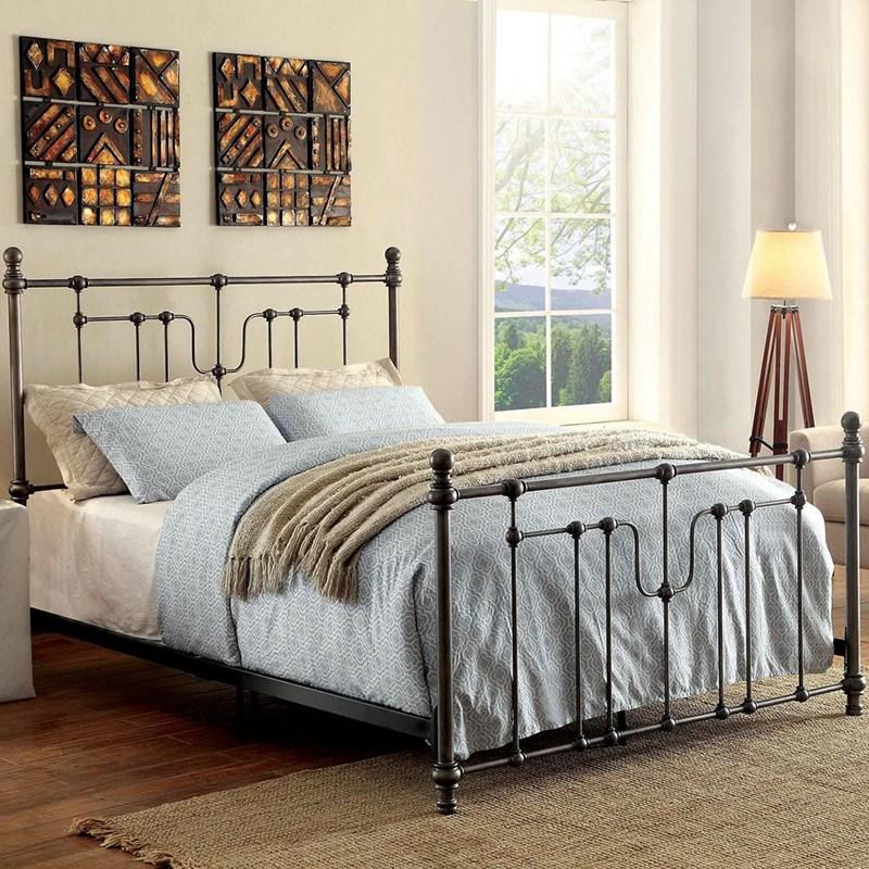 Large Picture of Furniture of America Elysia CM7717Q Queen Bed