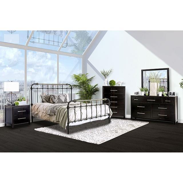 Large Picture of Furniture of America Riana CM7733Q Queen Bed