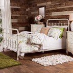 Furniture of America Iria CM7701WH-Q Queen Bed