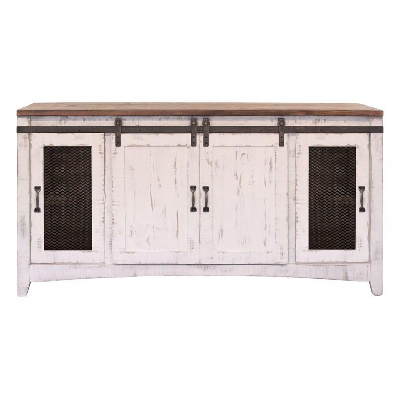Large Picture of International Furniture Direct Pueblo White IFD360 Wall Unit